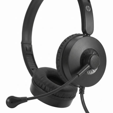 Audífono HP tipo call center con micrófono DHE-8009