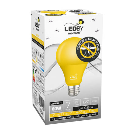 FOCO A60 ANTI MOSQUITOS 7W