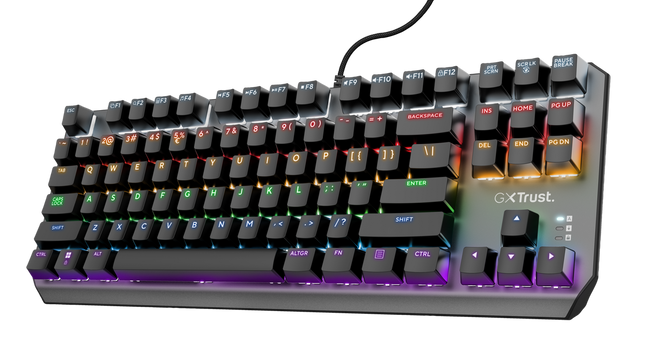 Teclado Gamer ES Iluminación GXT834 TRUST