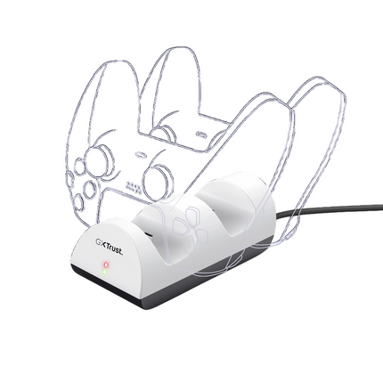 Base de carga doble para PS5 GXT 254 Trust