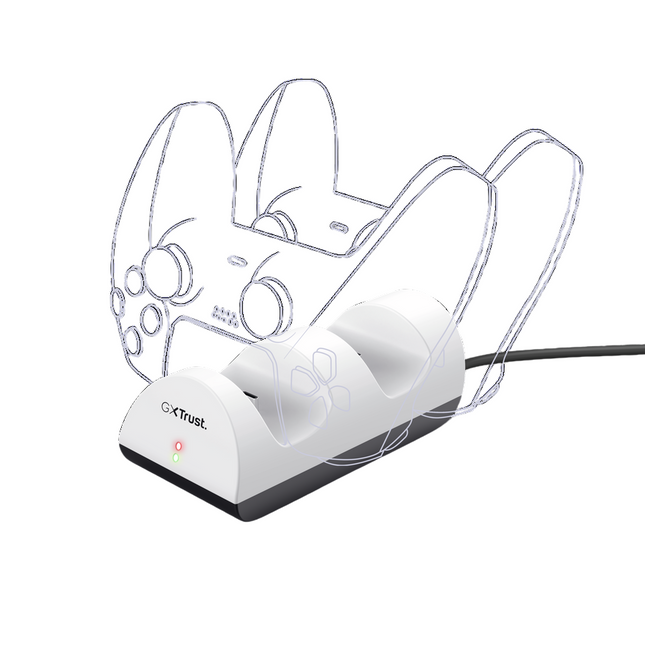 Base de carga doble para PS5 GXT 254 Trust