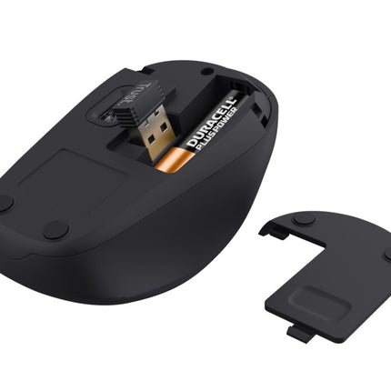 Mouse Inalambrico Yvi+  Eco Rojo TRUST