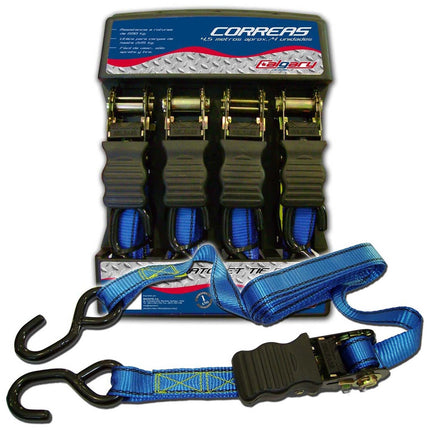 Pack 4 correas auto 4.5mt Calgary
