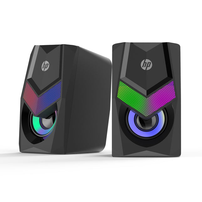 Parlantes Gamer HP USB 6W con Luces RGB DHE-6000