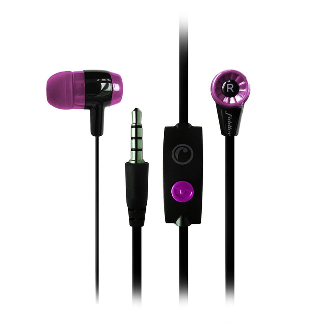 Audífono In-ear con Micrófono Morado Fiddler