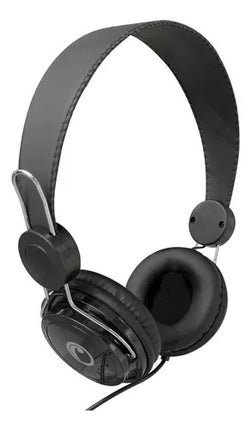 Headphone Negro con Micrófono Fiddler