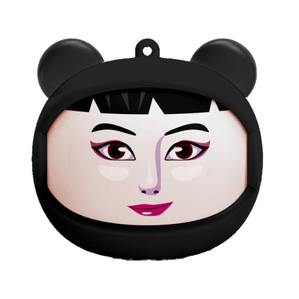 Audífono Bluetooth Rolling Face Demon 4-5hrs c/micrófono