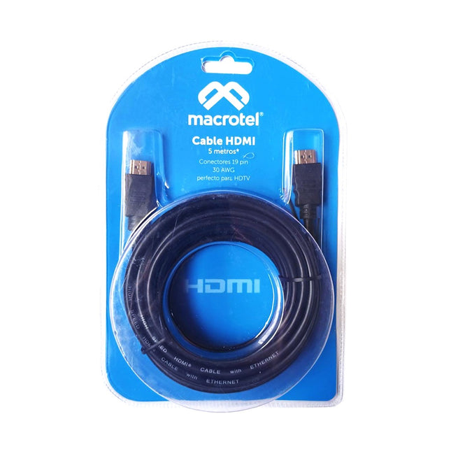 Cable HDMI 5mts Macrotel