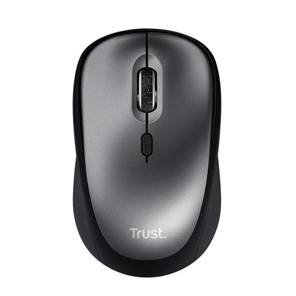 Mouse Inalámbrico Compacto Negro Yvi+ TRUST c/ botones silenciosos