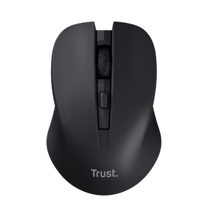 Mouse Inalámbrico Negro Mydo TRUST c/ botones silenciosos