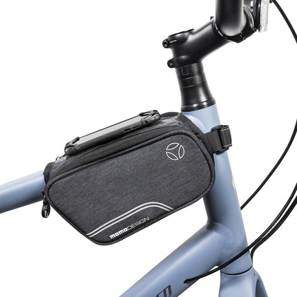 Bolso organizador doble para bicicleta tubo superior MOMO DESIGN