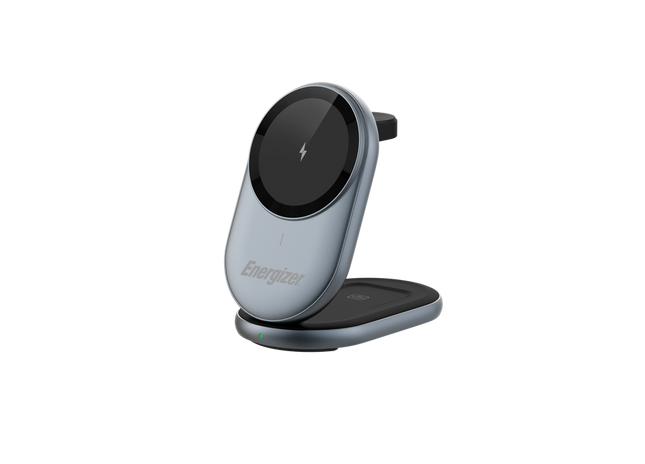 Soporte de carga 3 en 1 Energizer para iPhone, AirPods y Smartwatch