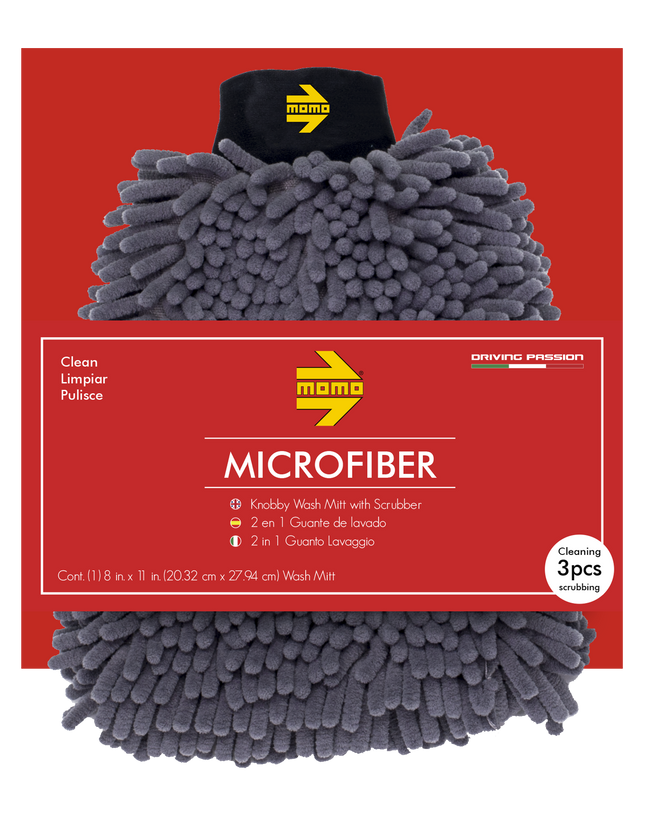 Guante de Lavado MOMO Con Microfibra