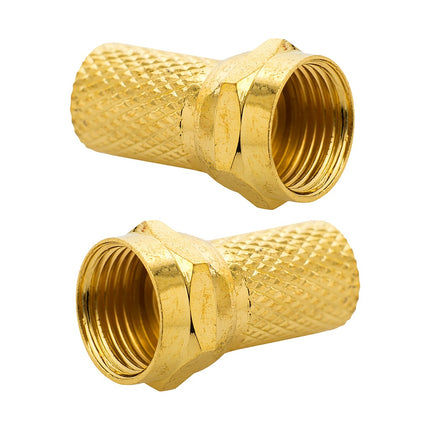 Conectores atornillables RG-59 Gold x 2 und