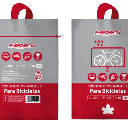 COBERTOR IMPERMEABLE PARA BICICLETAS Calgary