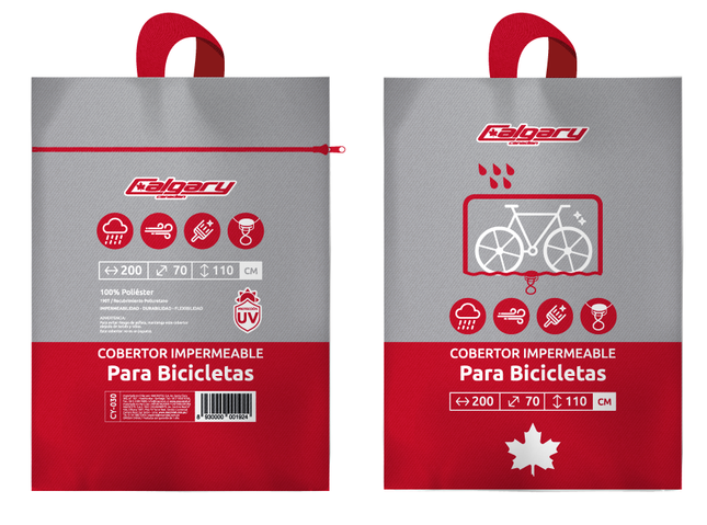 COBERTOR IMPERMEABLE PARA BICICLETAS Calgary