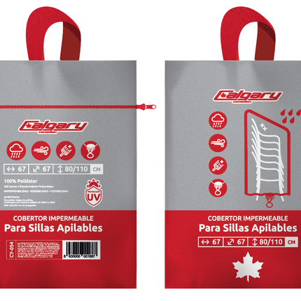 Cobertor Impermeable Para Sillas Apilables Calgary