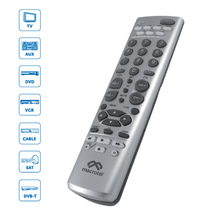 Control Remoto Universal Macrotel c