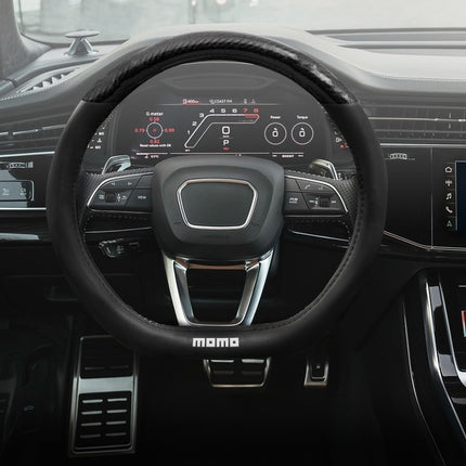 Cubrevolante Negro en D MOMO