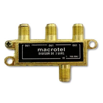 Divisor de señal de 3 salidas de 75 OHM  Macrotel