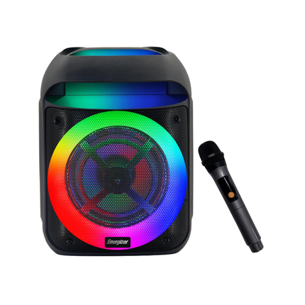 Parlante Karaoke 8" Bluetooth Energizer 20W RMS