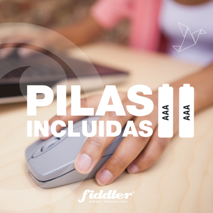 Mouse Óptico Inalámbrico Fiddler FD-223 Gris