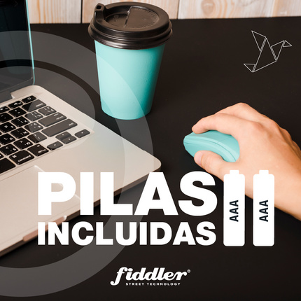 Mouse inálambrico  Fiddler Verde FD-223V