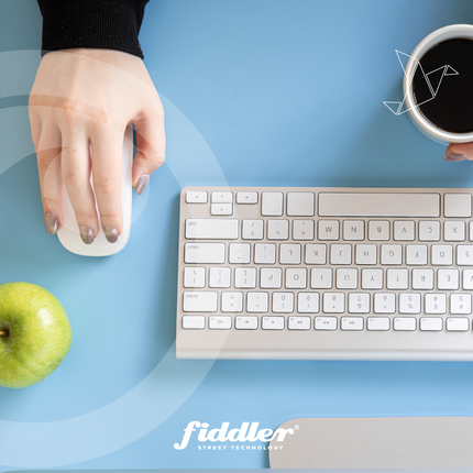Mouse Óptico Inalámbrico Fiddler FD-223 Blanco