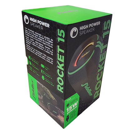 Parlante Inalámbrico Bluetooth ROCKET HIGH POWER 15W
