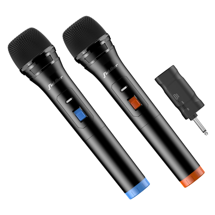 Kit 2 Micrófonos inalambrico Fiddler Recargable