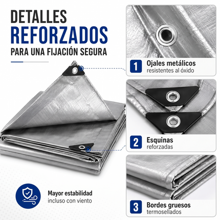 Lona Cobertor Universal Impermeable 3x5 Metros Calgary