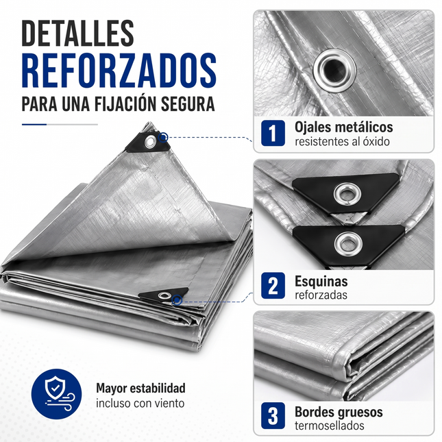 Lona Cobertor Universal Impermeable 3x5 Metros Calgary