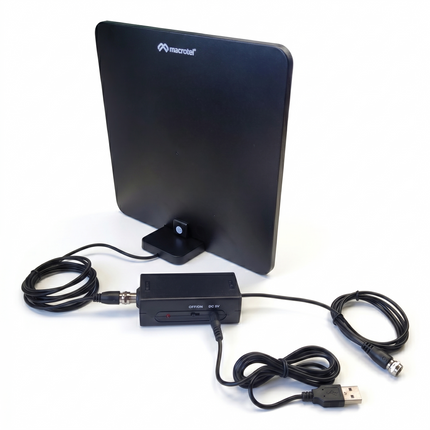 Antena HDTV Digital Ultra Plana Macrotel