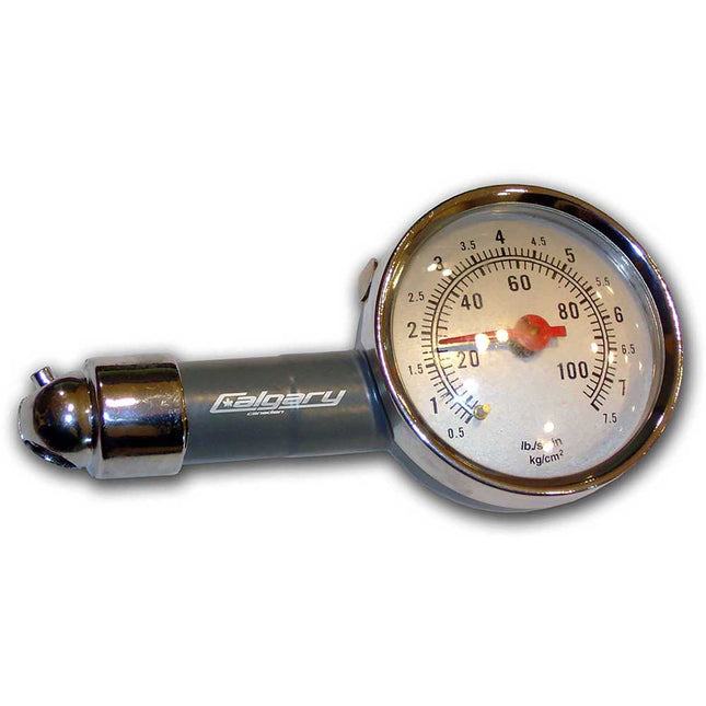 Medidor de Presión Daytona 10-100 PSI-Plateado