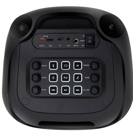 Parlante Karaoke Bluetooth Energizer Rocky Box 40W RMS