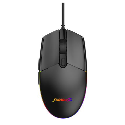 Combo Gamer Fiddler 4 en 1 Teclado, Mouse, Audífonos y Mousepad