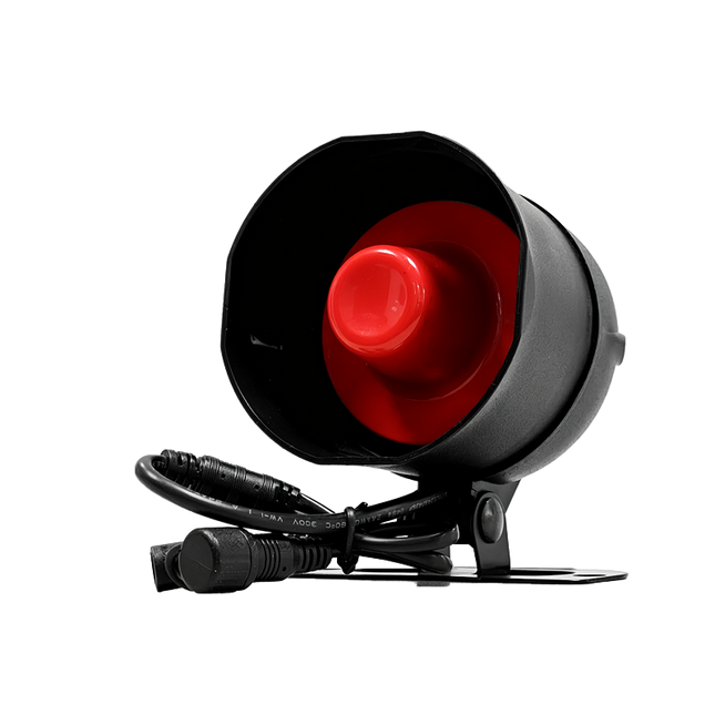 Sirena inalambrica exterior c/sensor y control SISTEMA TUYA House safe