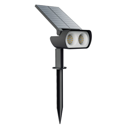 Foco Led Exterior con Panel Solar Luz Natural