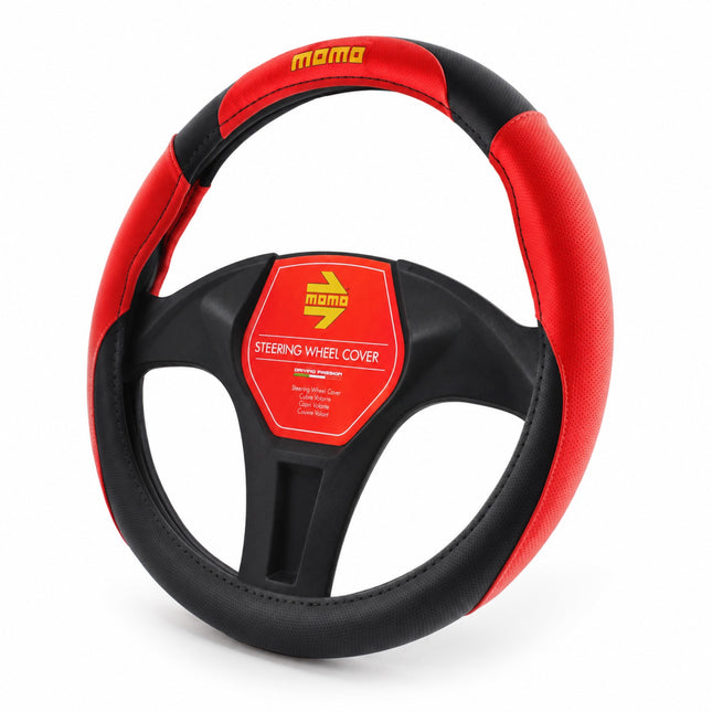 Cubre volante Rojo/Negro Momo