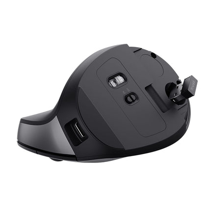 Mouse Ergonómico Inalámbrico y Recargable TRUST