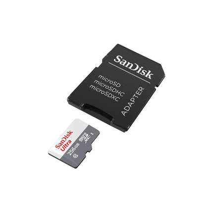 Memoria MicroSDXC UHS-I SanDisk Ultra  256GB c/Adaptador
