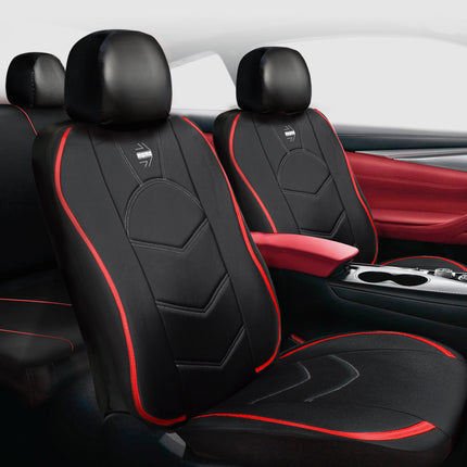 Kit Cubreasientos  PVC 10pzas  + Cubrevolante MOMO