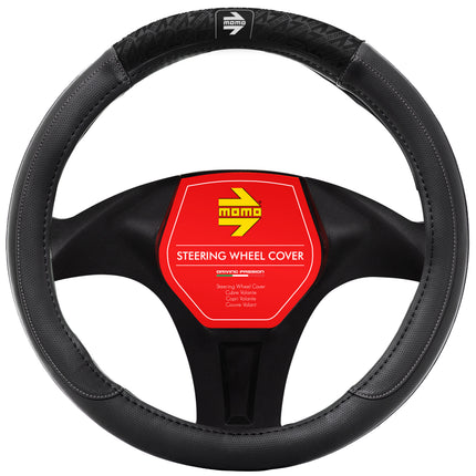 Cubre volante Momo Negro/gris