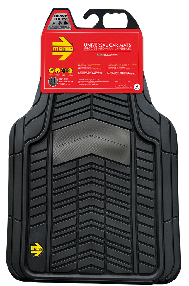 Cubre piso auto MOMO 4 pzas