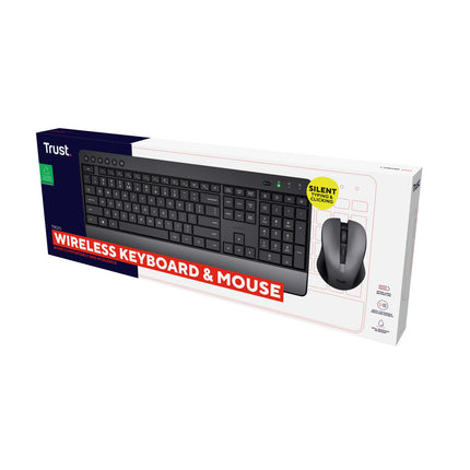 Kit Teclado Mouse Inalámbrico Trezo Eco Español