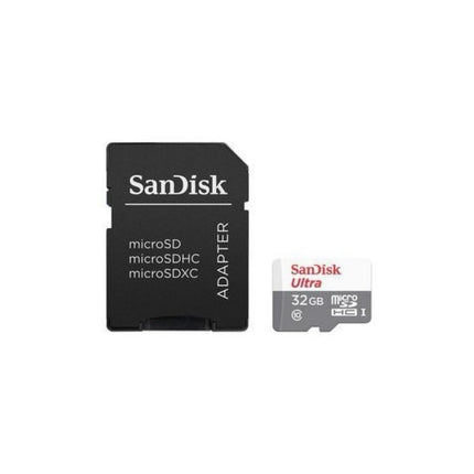 Tarjeta SanDisk Ultra microSDHC UHS-I con Adaptador 32