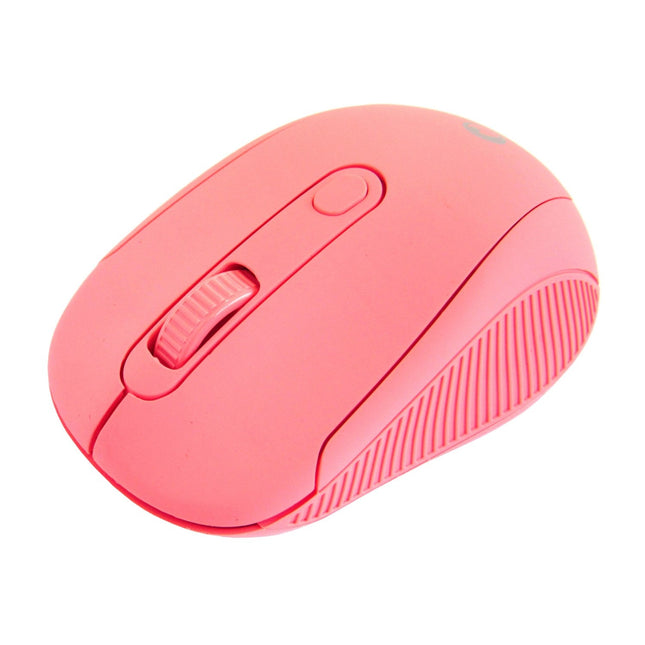 Mouse Óptico Inalámbrico Fiddler FD-223 Rosa
