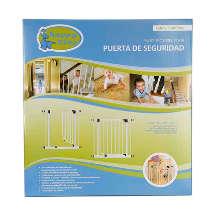 Puerta de Seguridad Metálica para Bebés Happy Dino