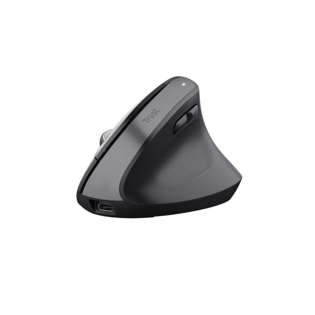 Mouse Ergo Bayo+ Negro Inalámbrico